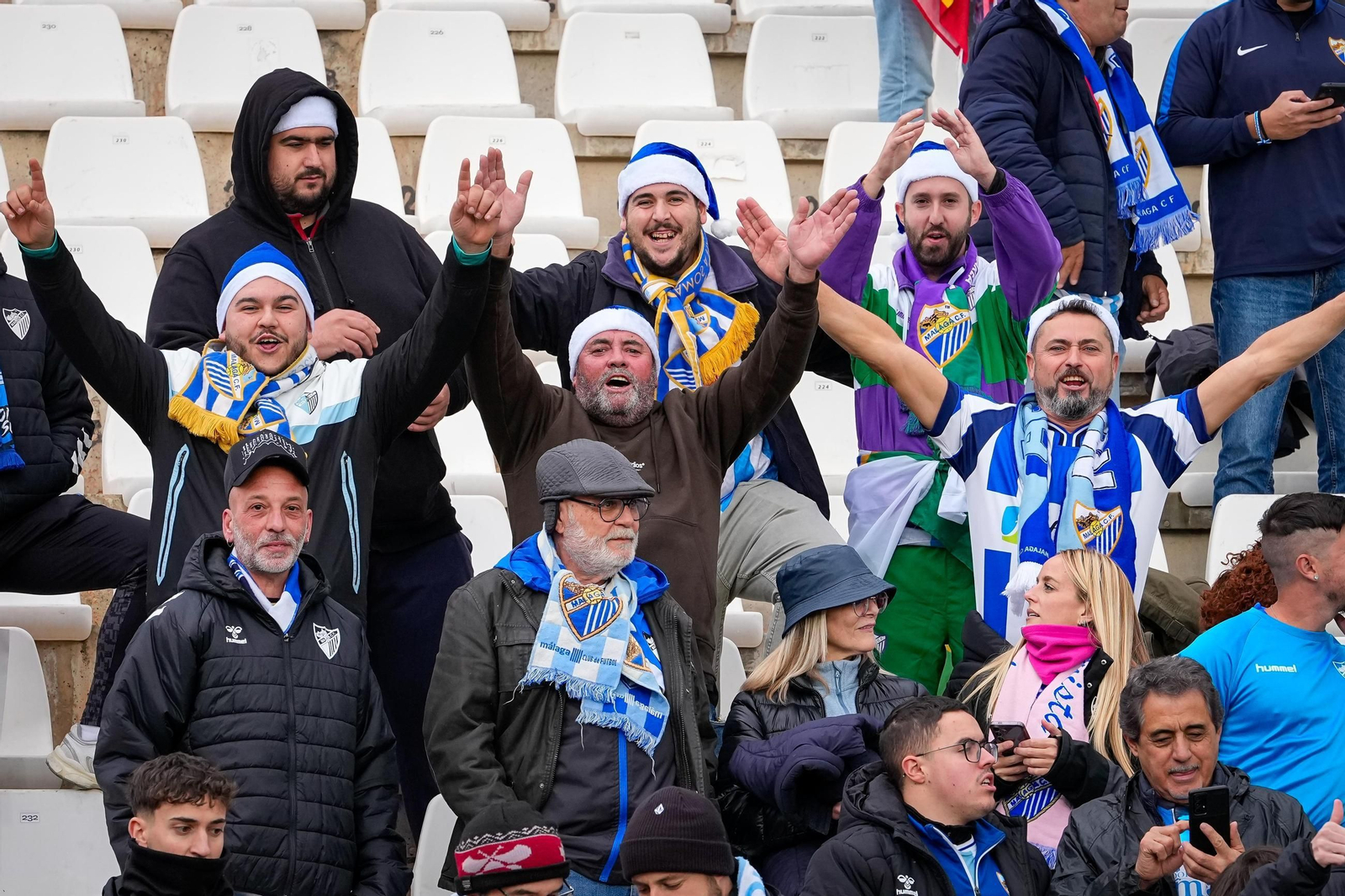 Albacete-Málaga CF, en fotos
