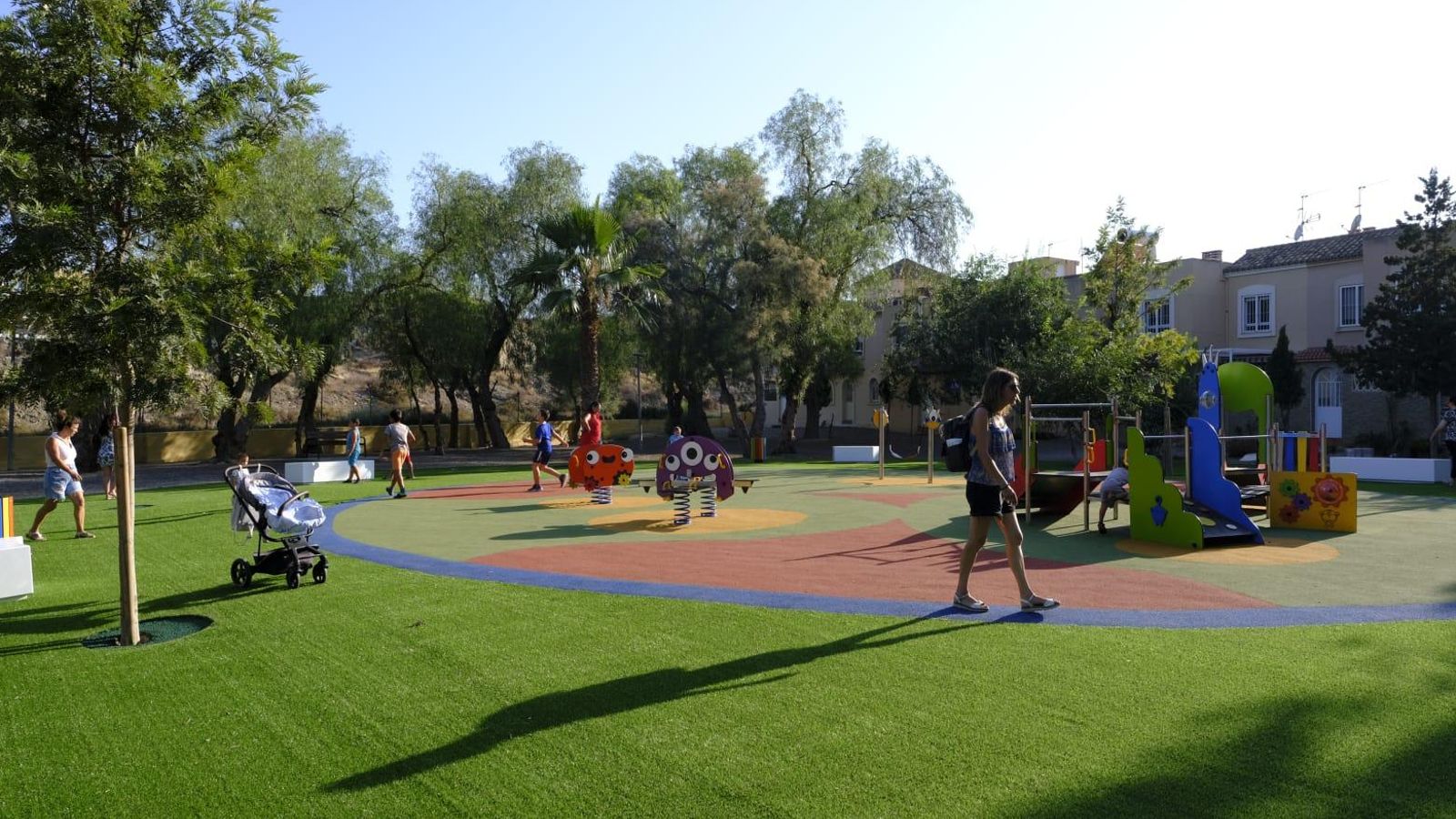 Así es el nuevo parque. Así es el nuevo parque.
