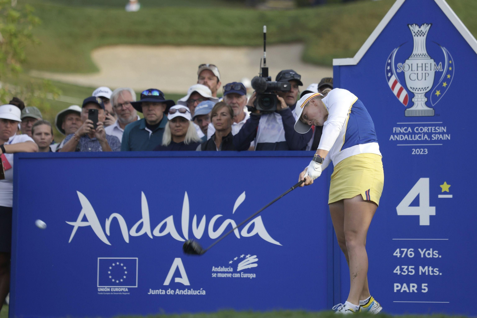 Solheim Cup en Finca Cortesín: Las fotos de la primera jornada