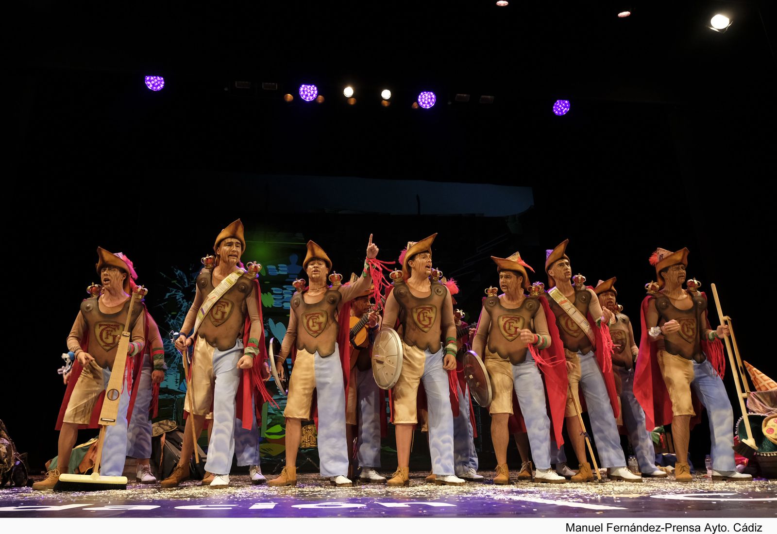 Comparsa 'Los abandonaos'