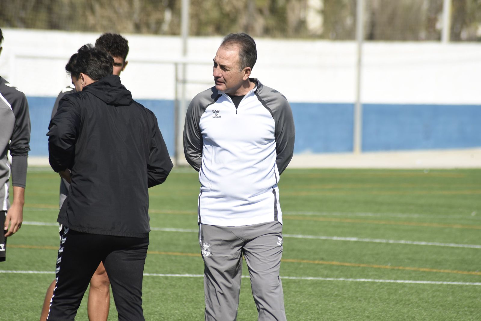 Las fotos del primer entrenamiento de Carlos Guerra y Miguel Angel Rondan al frente de la Balona