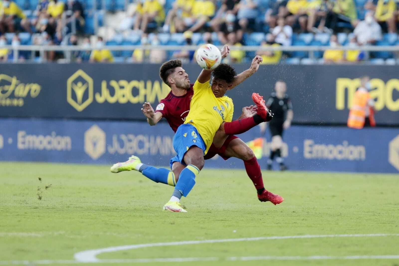 Las imágenes del Cádiz-Osasuna