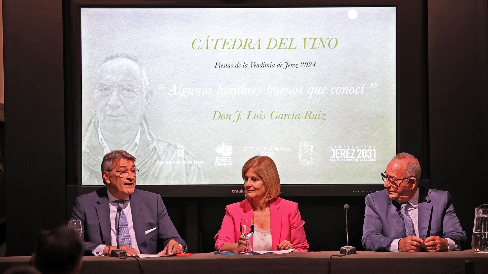 Cátedra del Vino 2024 por Luis García Ruiz en el Consejo Regulador del Vino de Jerez