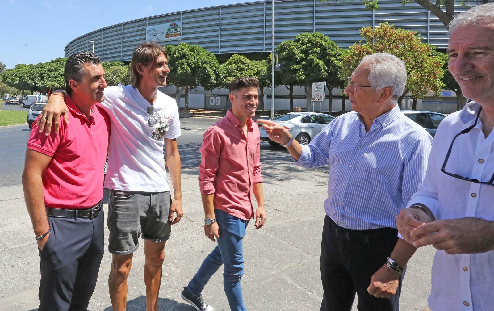 Reencuentro de Dani Pendín con el Xerez DFC