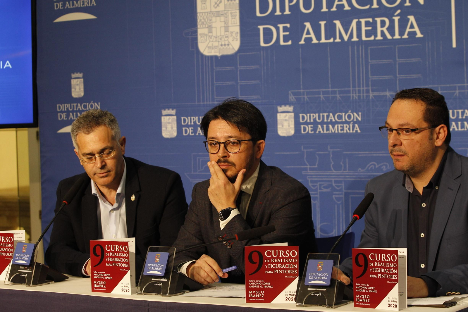 Acto de presentación del Curso de Realismo del Museo Ibáñez en Diputación.