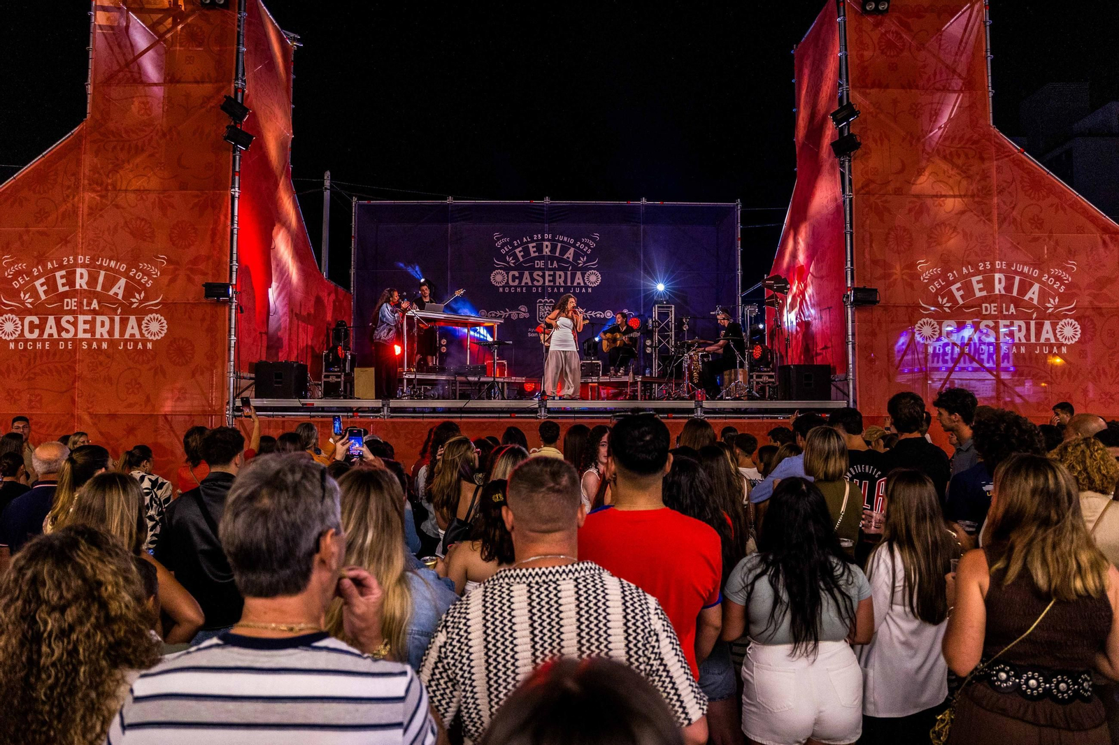 Noche de San Juan en La Casería: las imágenes