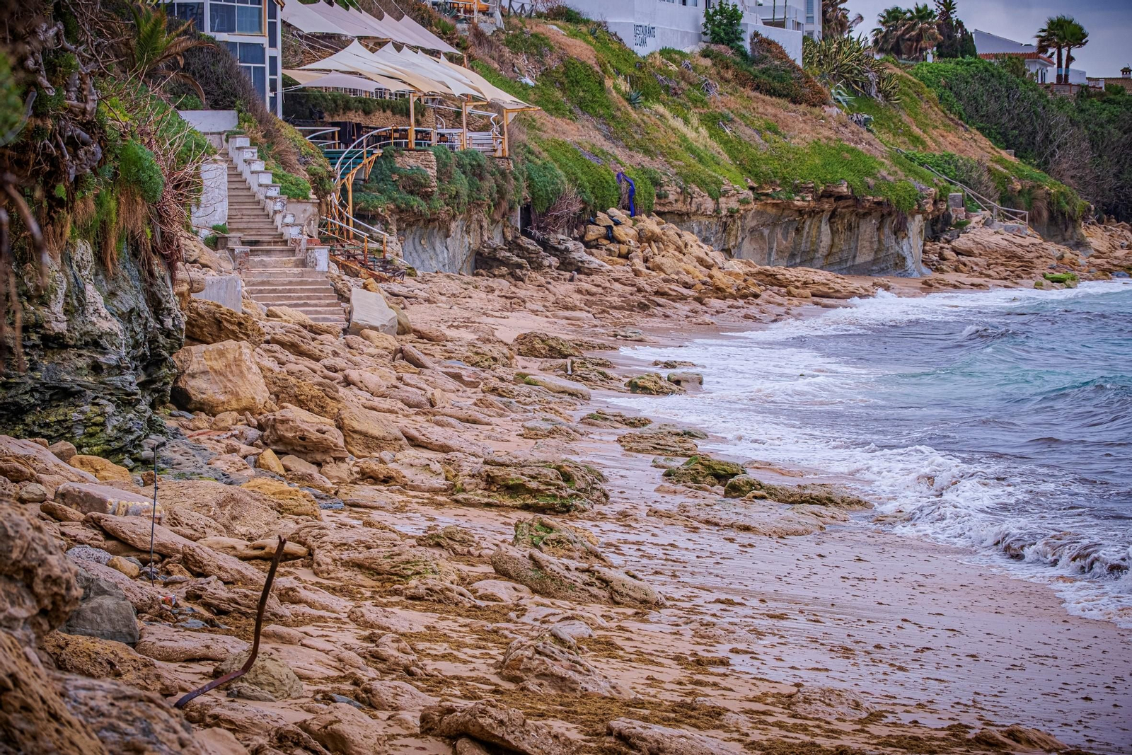 El estado de la playa de Los Caños de Meca