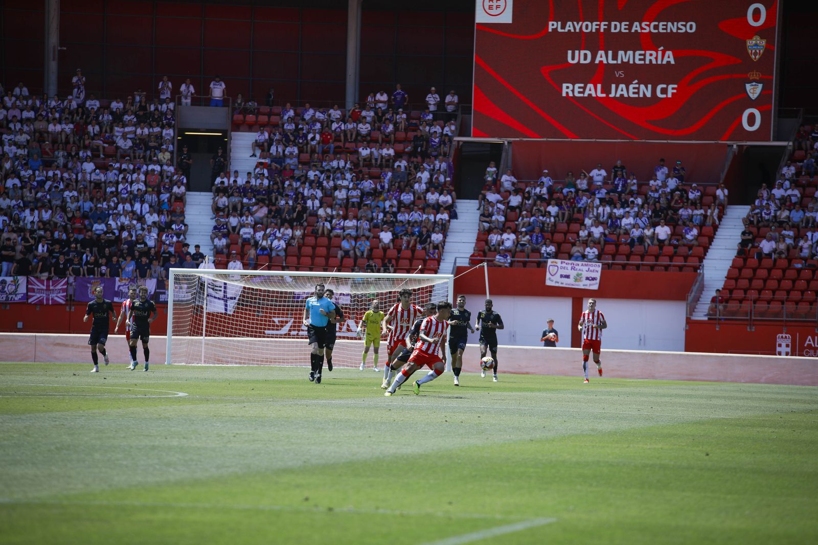 Imágenes del partido entre el Almería B y el Real Jaén