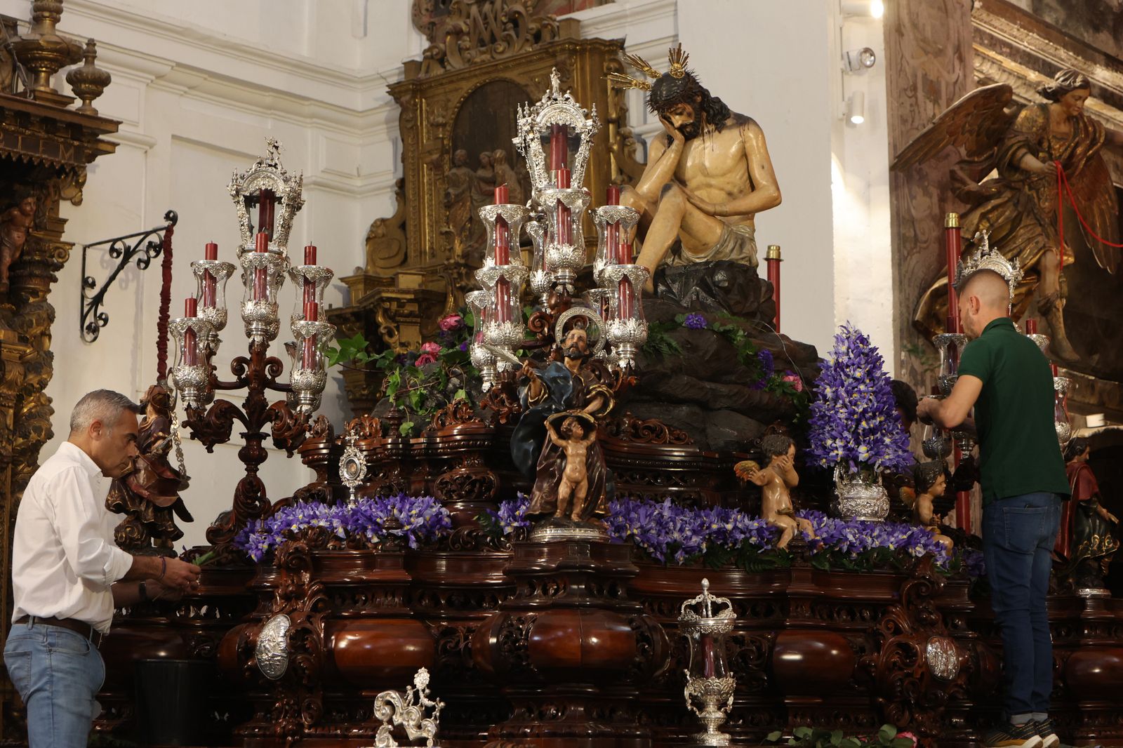 Ambiente previo al Domingo de Ramos