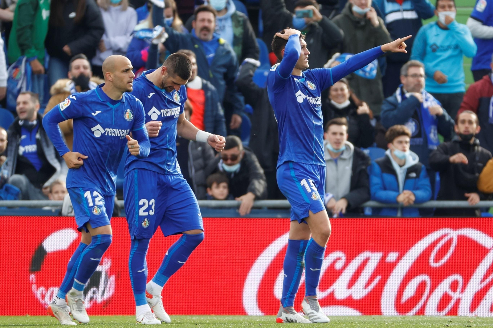 Las imágenes del Getafe-Cádiz CF