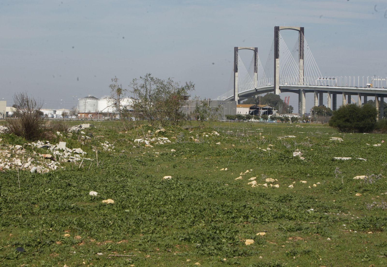 El suelo del centro comercial.