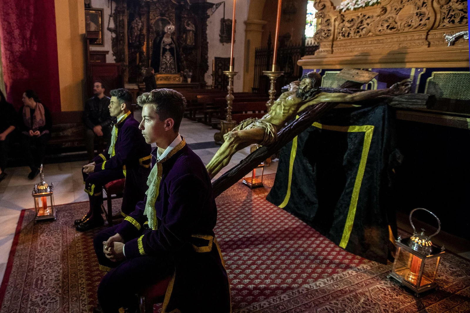 Servitas, imágenes en el interior de la Iglesia Mayor