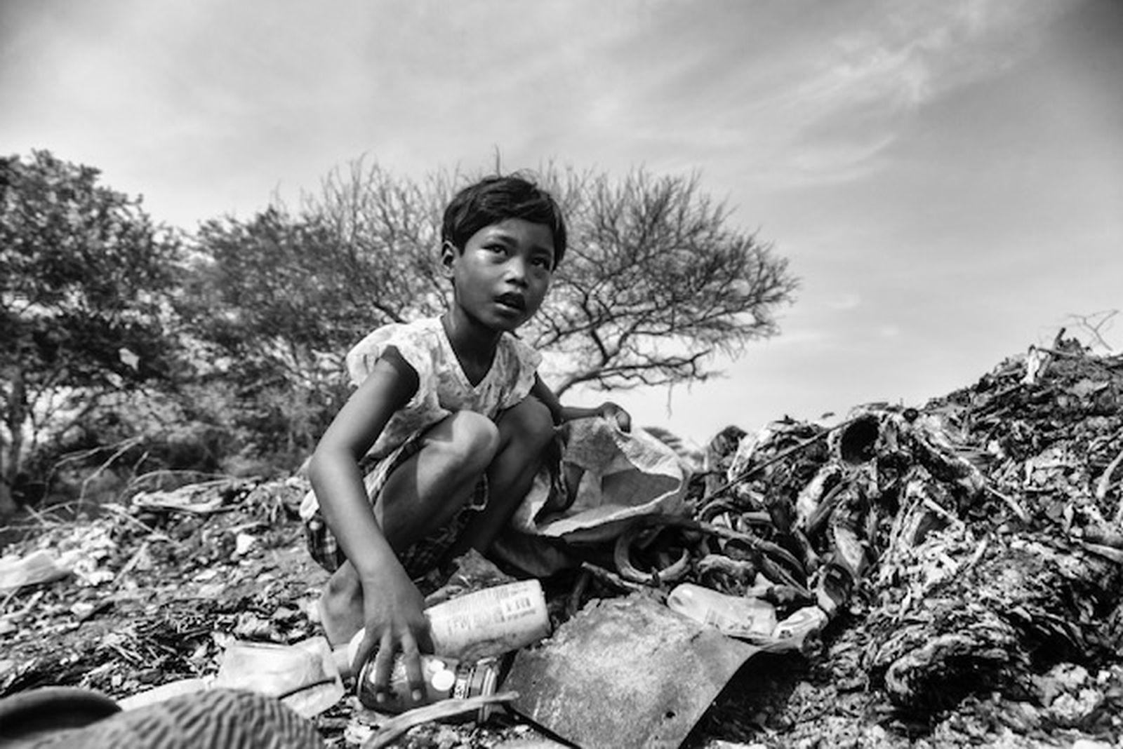 Una de las fotografías de la exposición