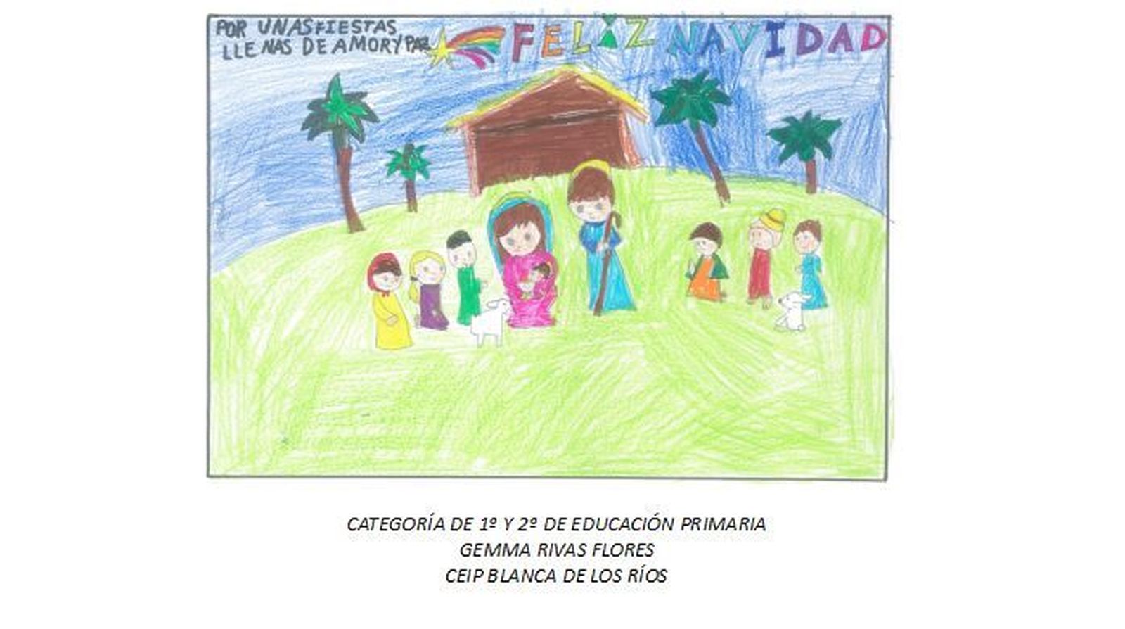 Los ganadores del concurso Dibuja y Pinta la Navidad de Algeciras