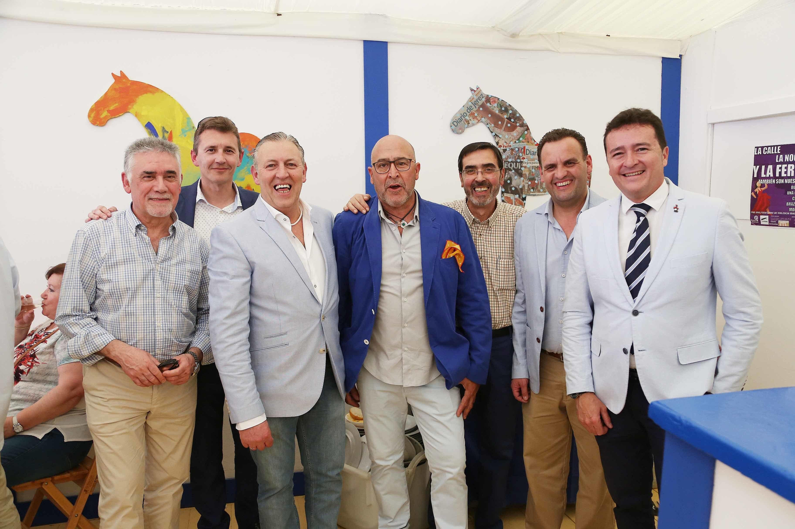 Vendedores y distribuidores de prensa, Juan Tejero y Jesús Rubiales, de Venenciadores de Jerez SL.