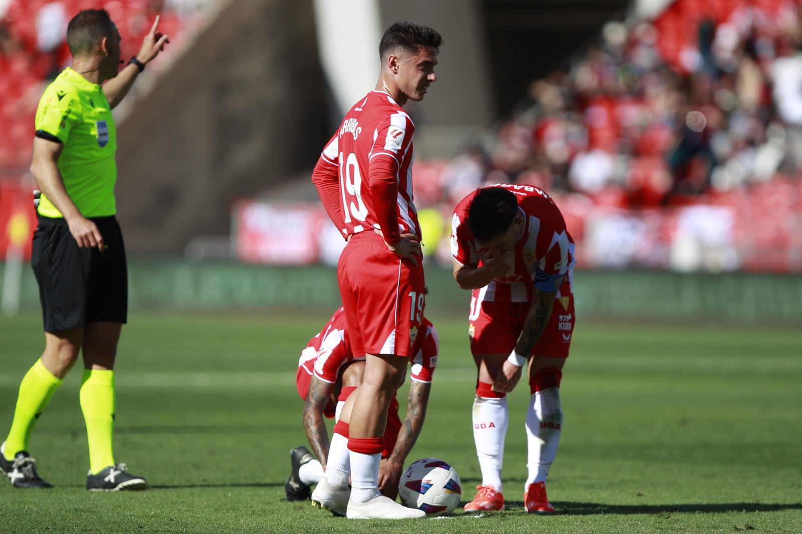 Las imágenes del triste descenso de la UDA ante el Getafe
