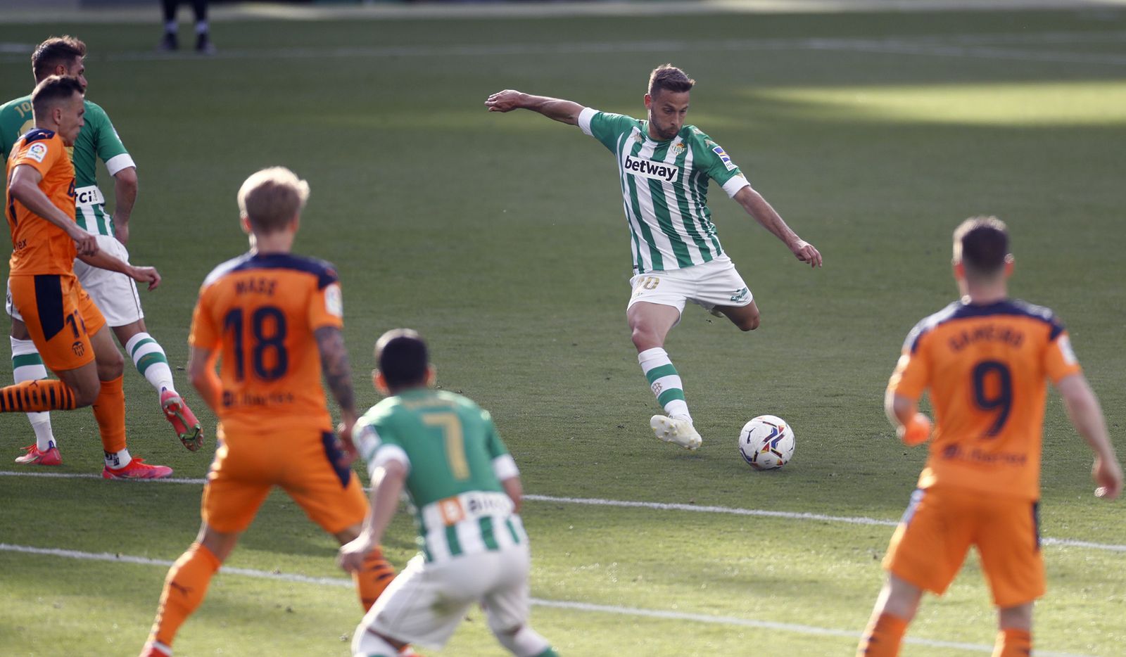 Las imágenes del Betis-Valencia