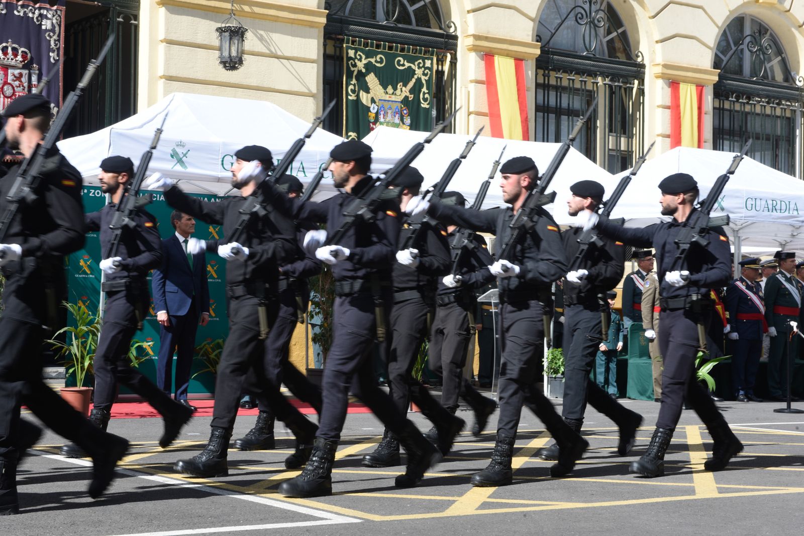 Imágenes del acto del día del Pilar de la Guardia Civil