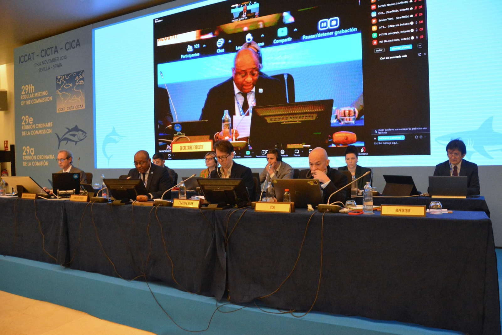 Cumbre mundial de la ICCAT en Sevilla