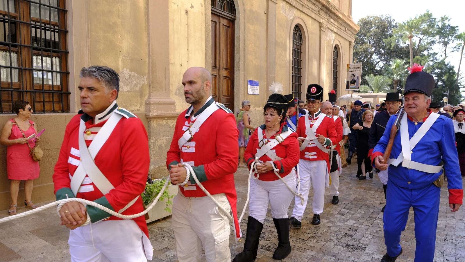 Recreación histórica de Los Coloraos, en imágenes