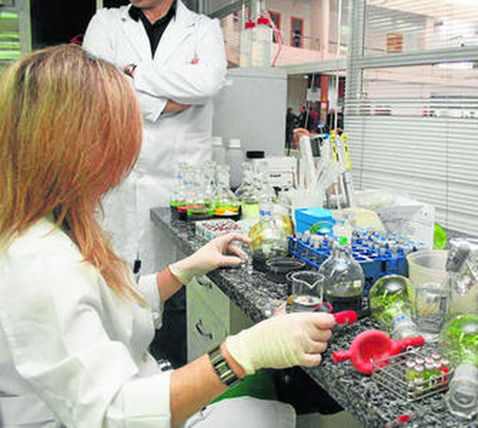 Profesionales del CUAM en plena jornada de trabajo.