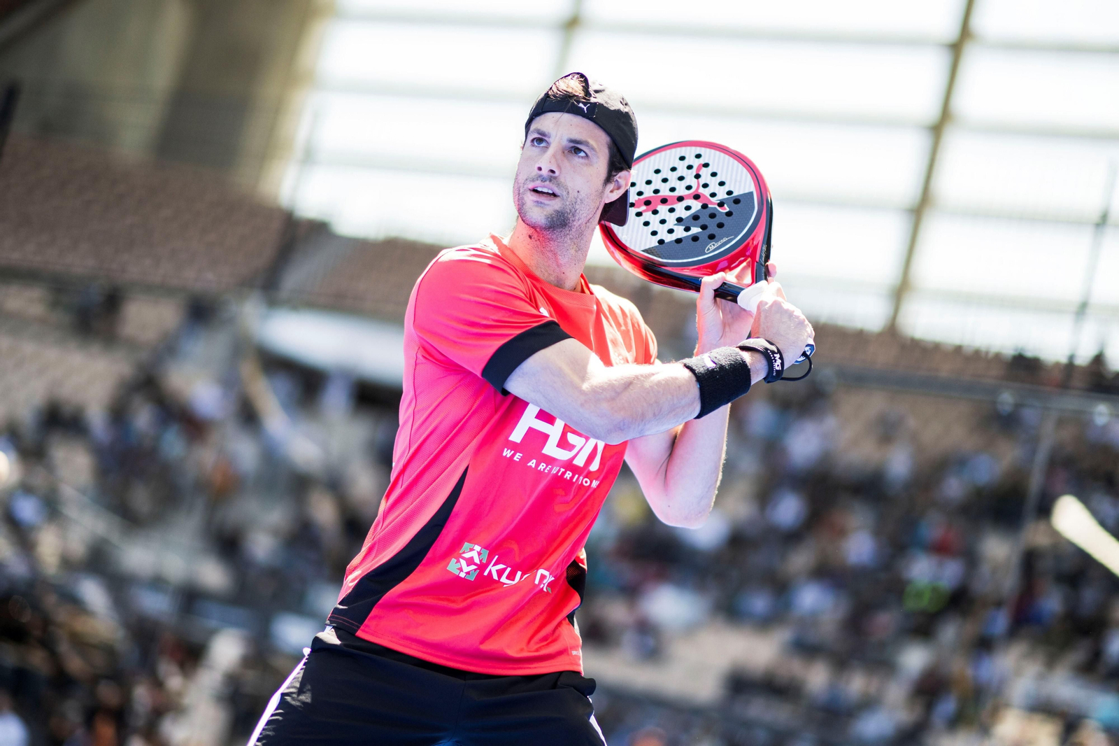 Las mejores fotos de los cuartos de final del pádel en el Estadio de la Cartuja
