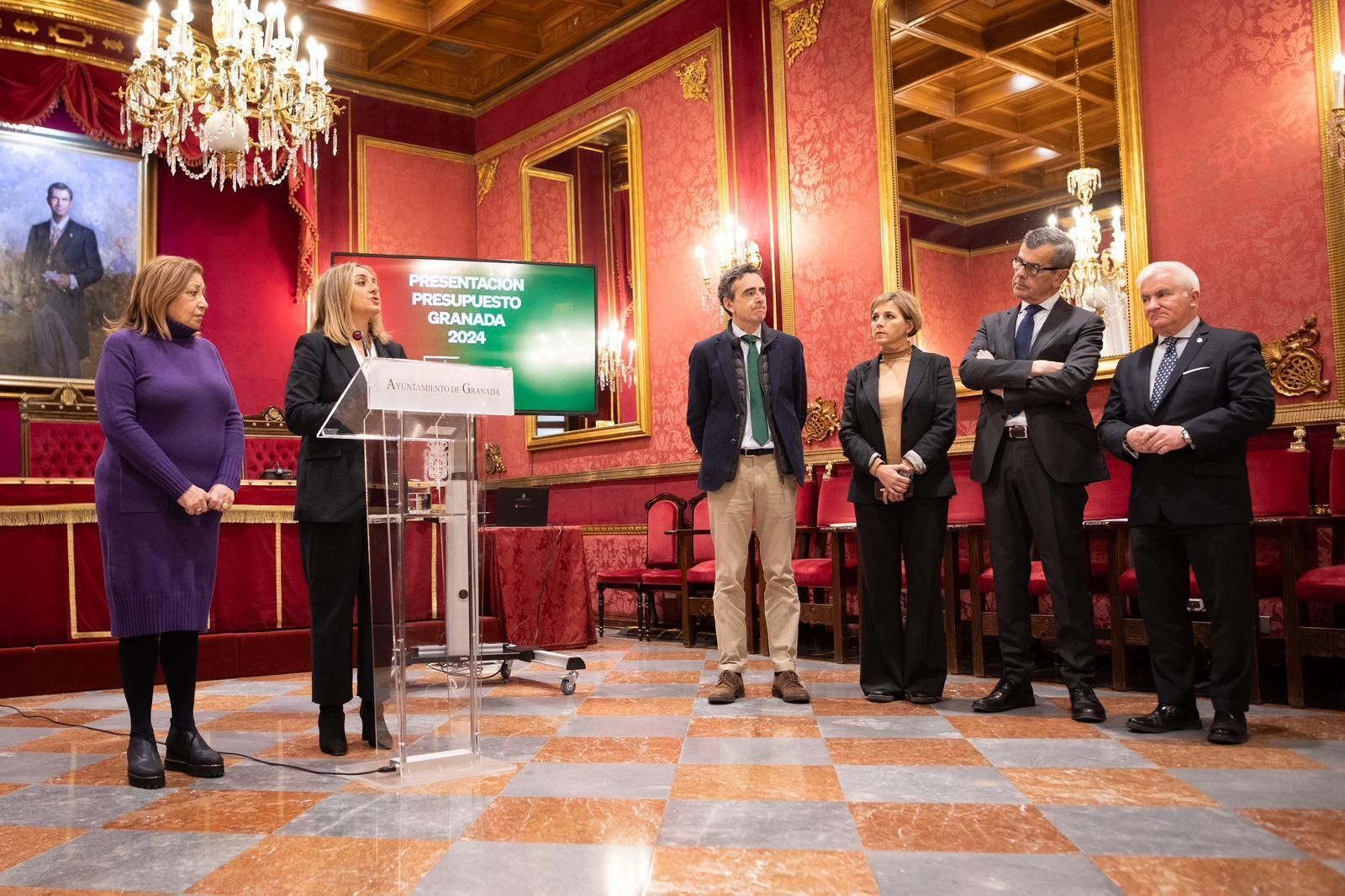 Rueda de prensa de presentación de los presupuestos de 2024