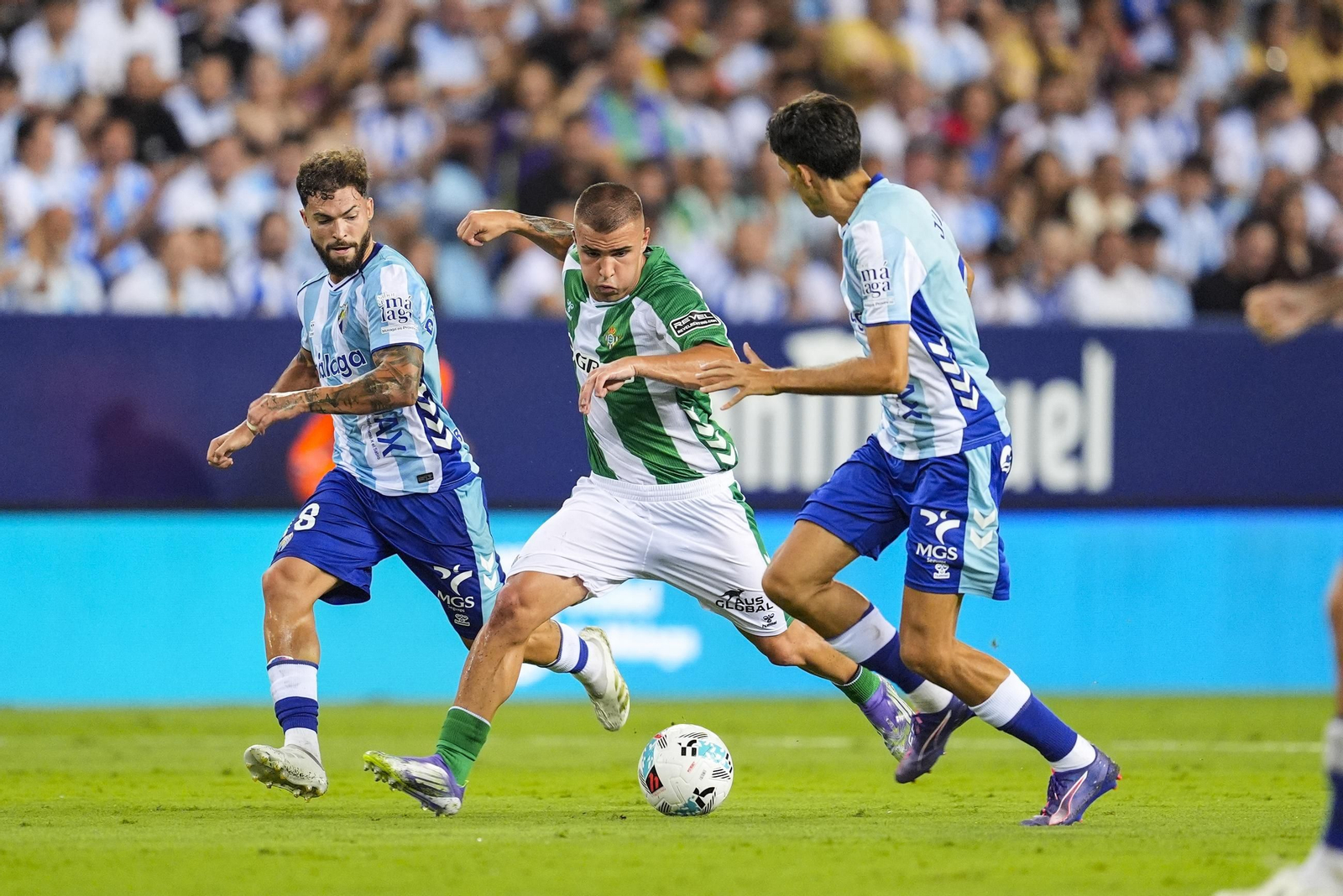 Las mejores fotos del Málaga-Betis
