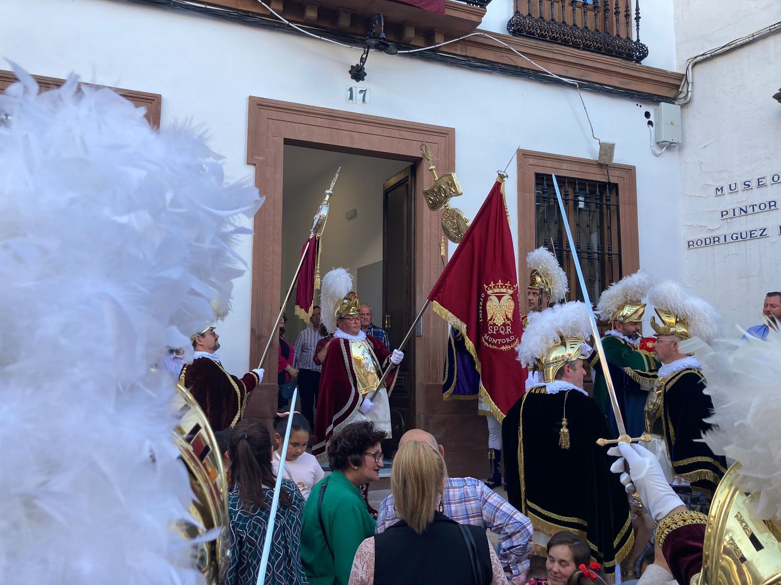 Martes Santo en Montoro: La Vera Cruz, el Imperio Romano y la Flagelación, en imágenes