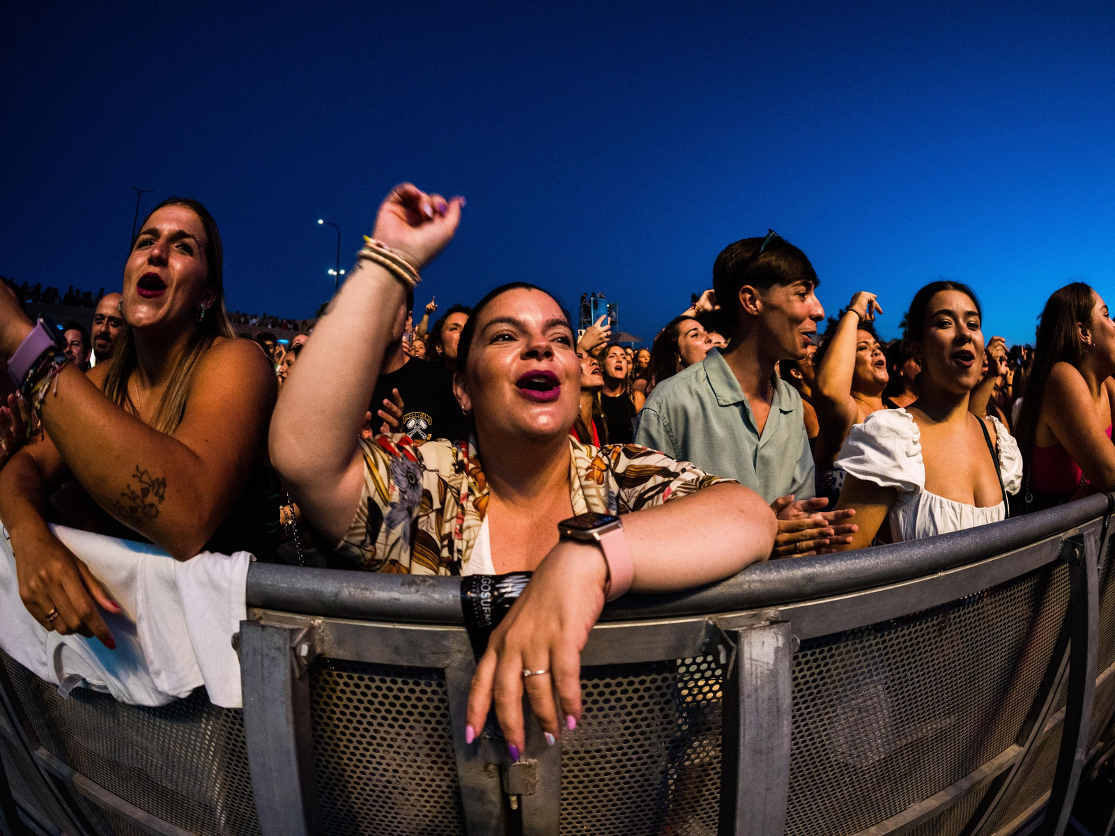 Raúle, en concierto en el Bahía Sound de San Fernando