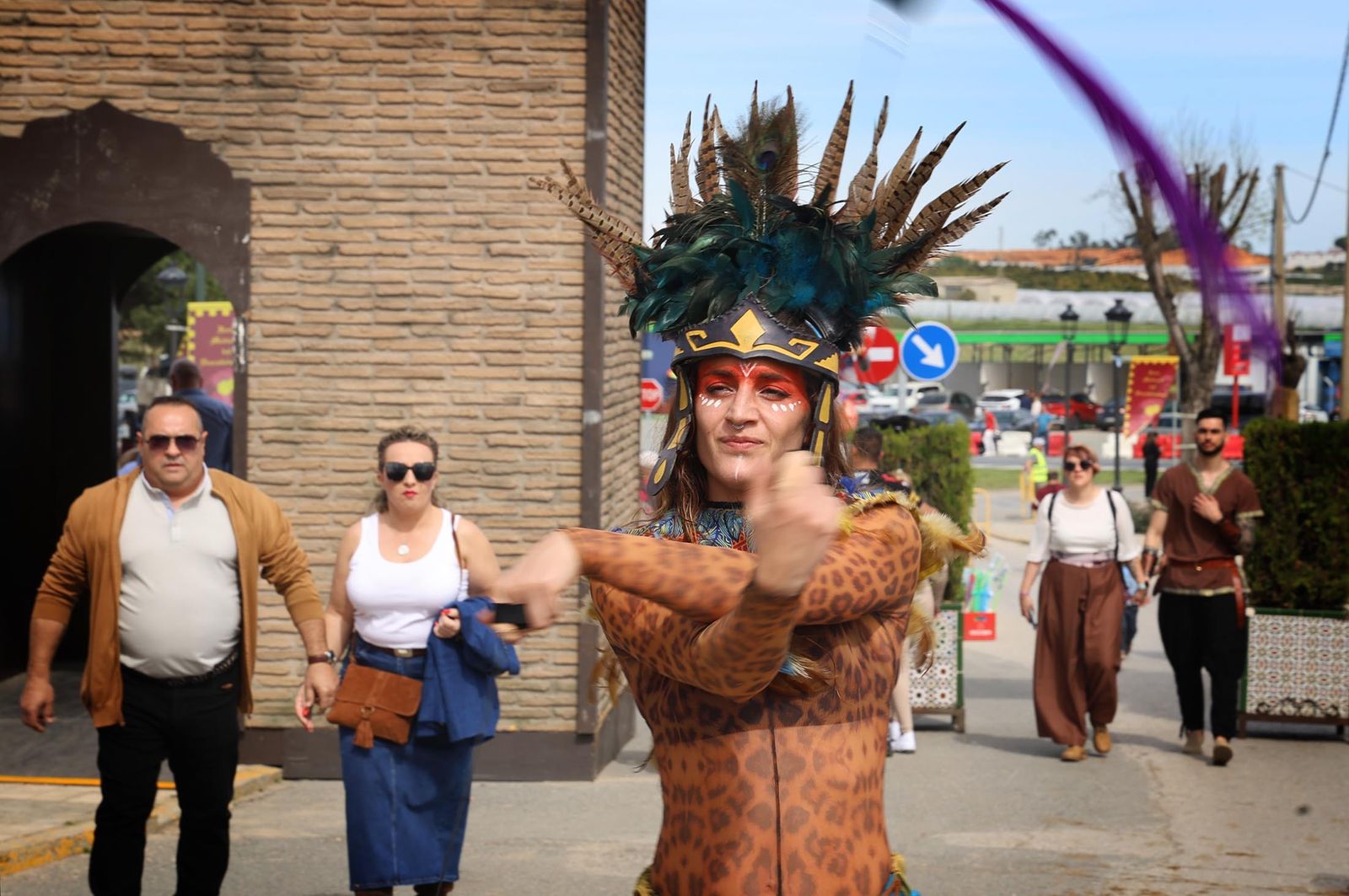 Imágenes del ambiente en el sábado 16 de marzo en Huelva