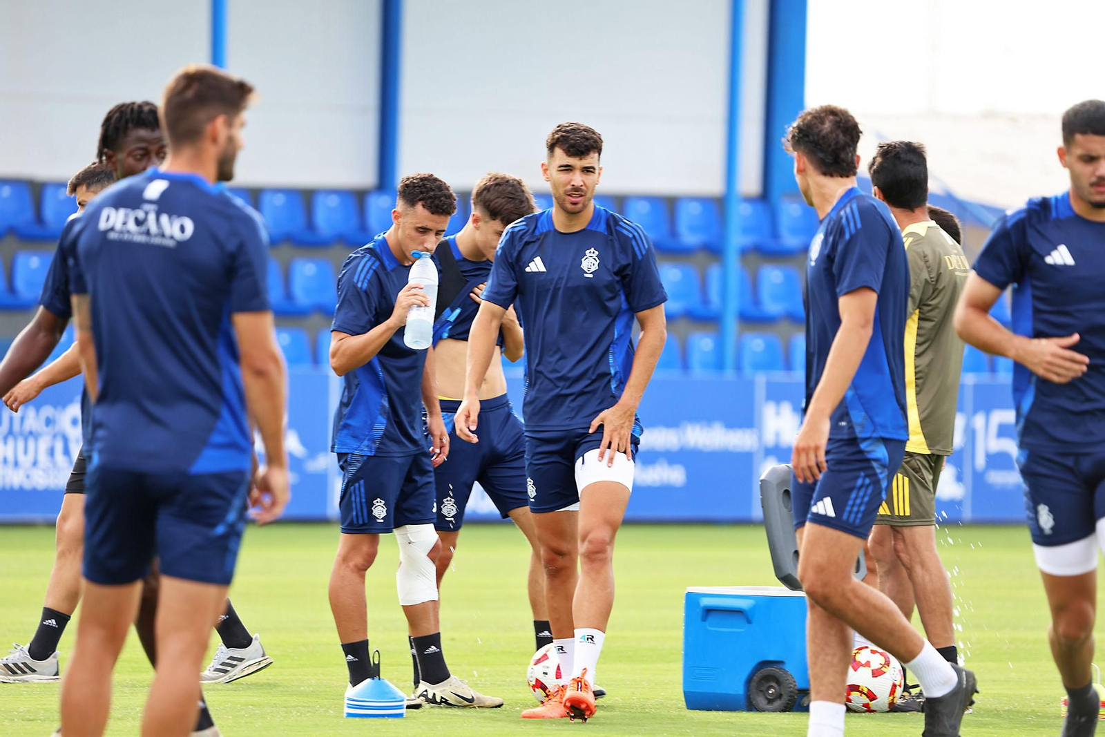 Entrenamiento del Recreativo de Huelva