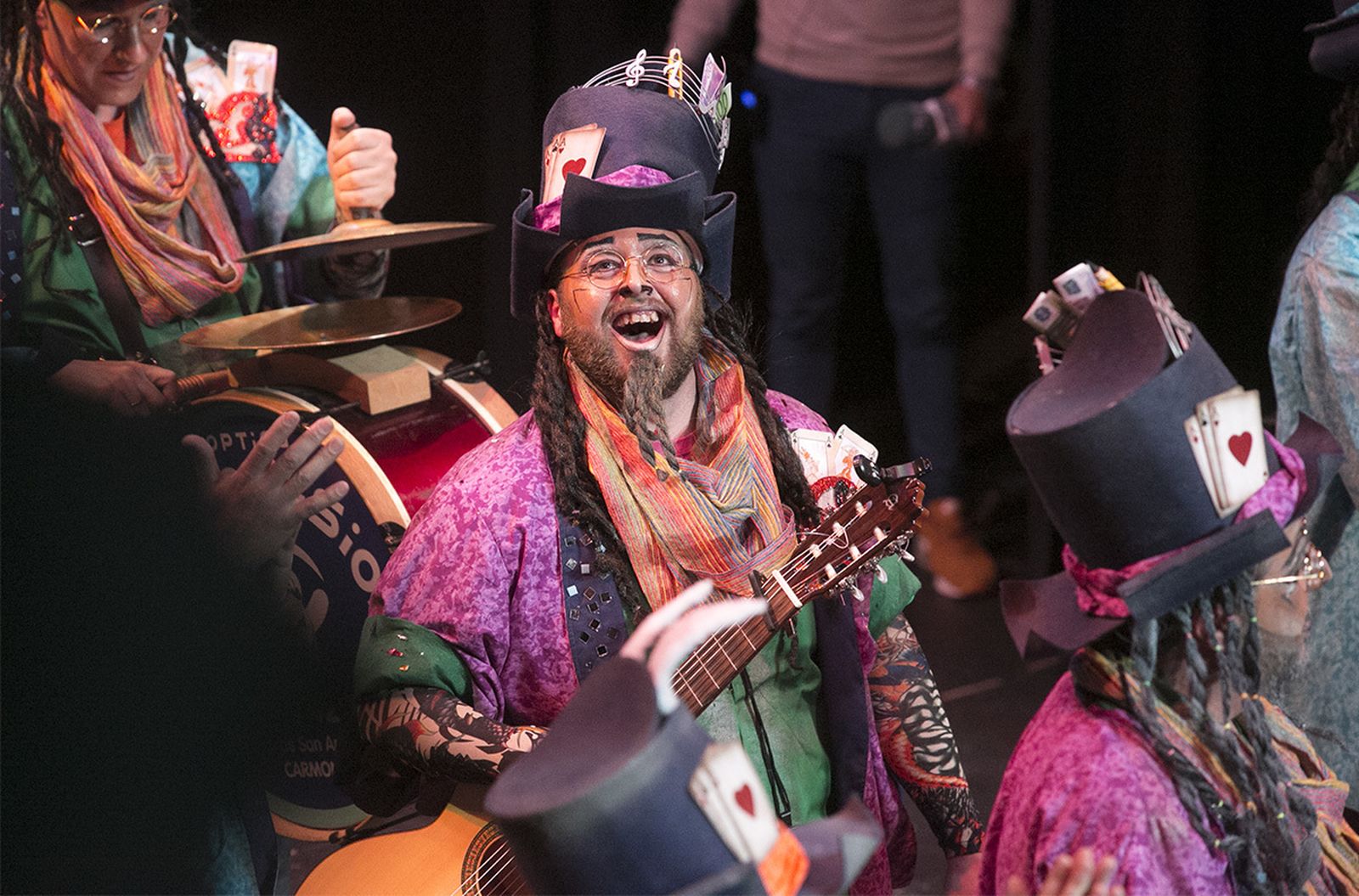 Imagen de la tercera semifinal del Carnaval Colombino