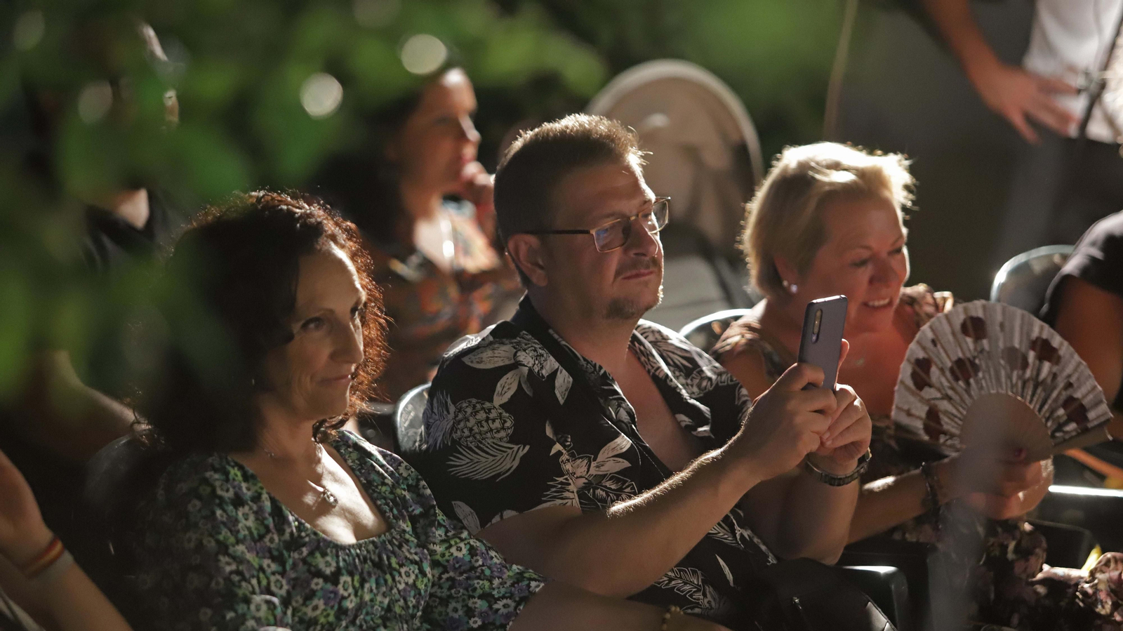 Fotos del espectáculo de Rocío Díaz, Antonio Martín y José Antonio Chacón en Algeciras