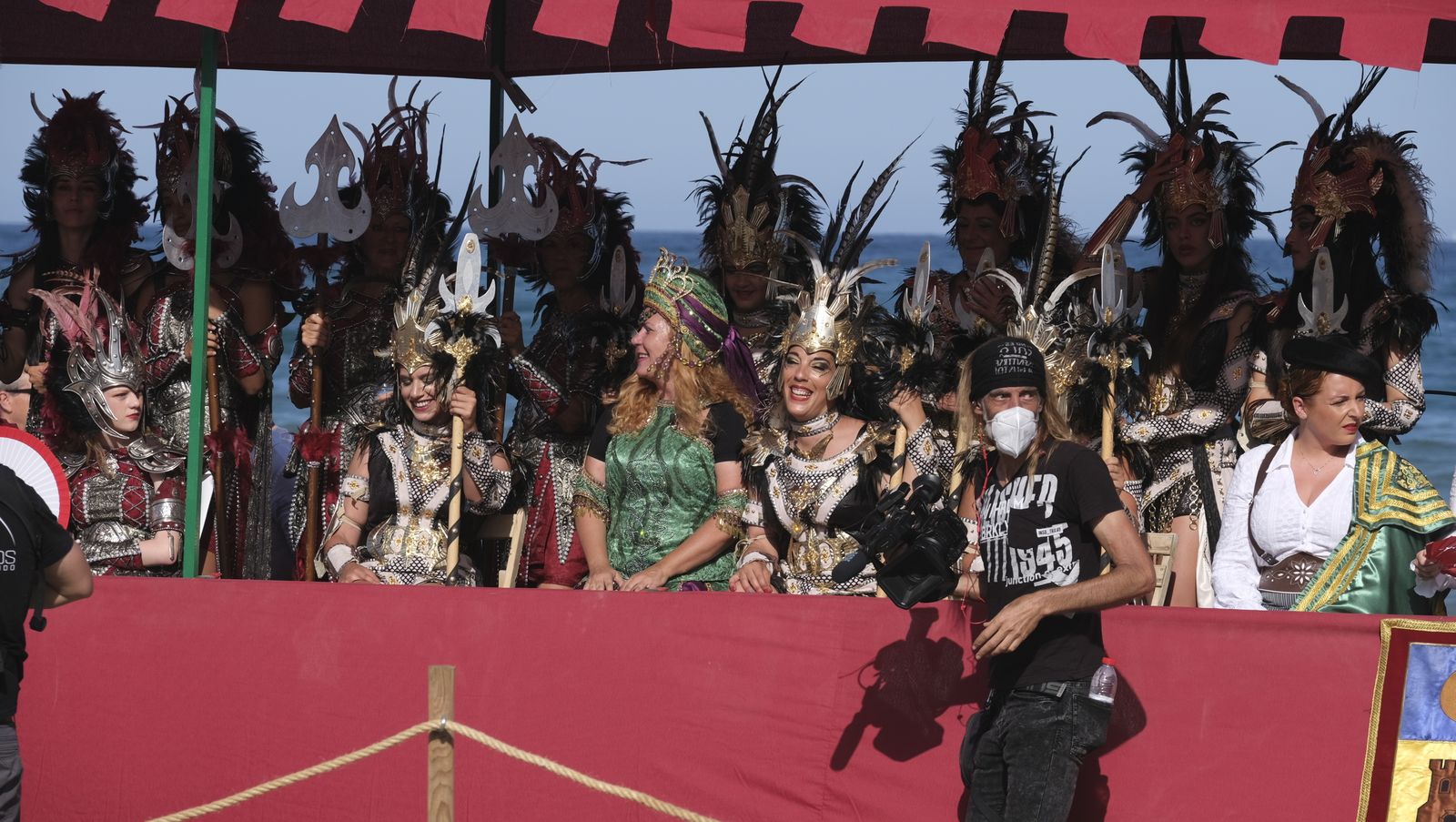 Imágenes del Torneo Medieval en la Playa del Lance. Moros y Cristianos de Mojácar