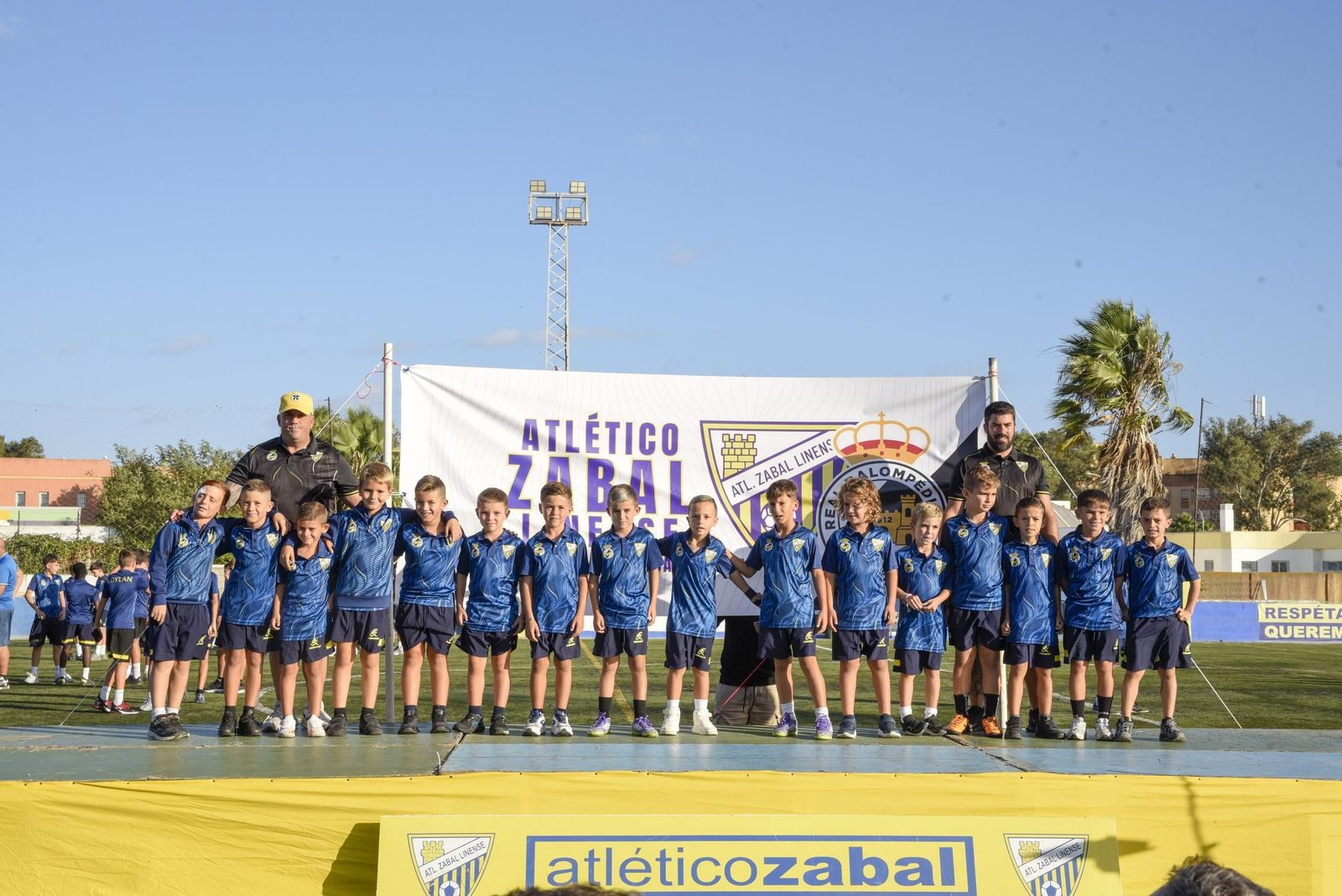 La presentación de los equipos de cantera del Zabal y la Balona, en imágenes