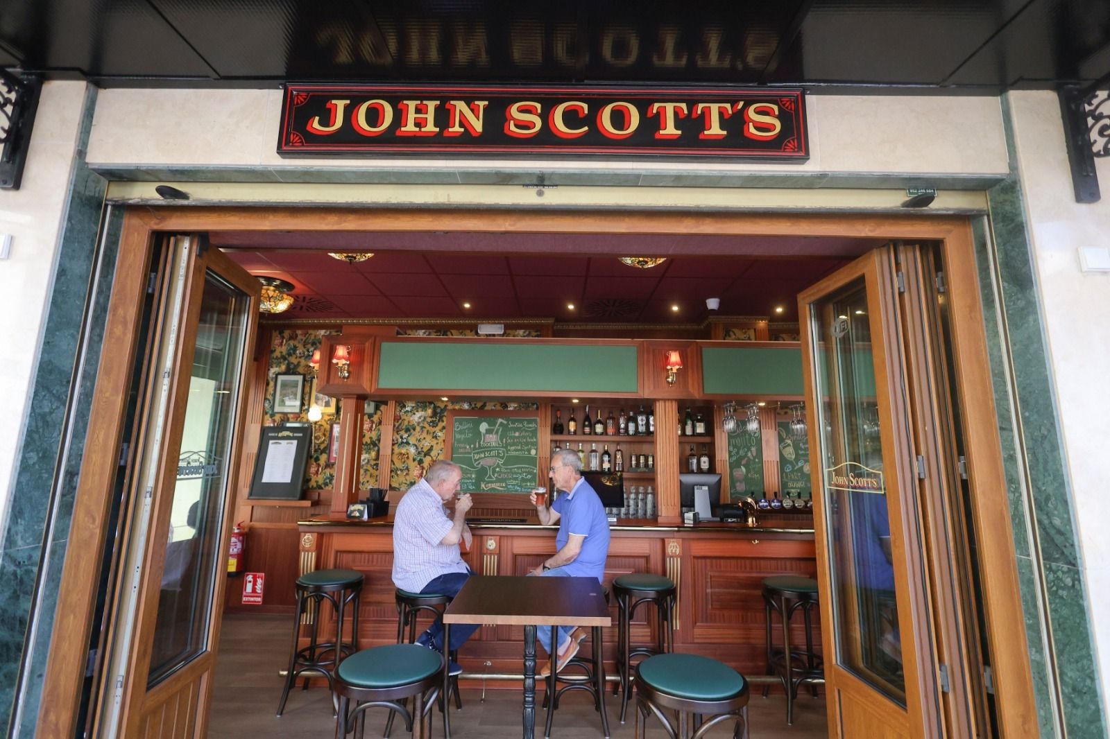 John Scott's, nuevo establecimiento donde se situó el Café Central.