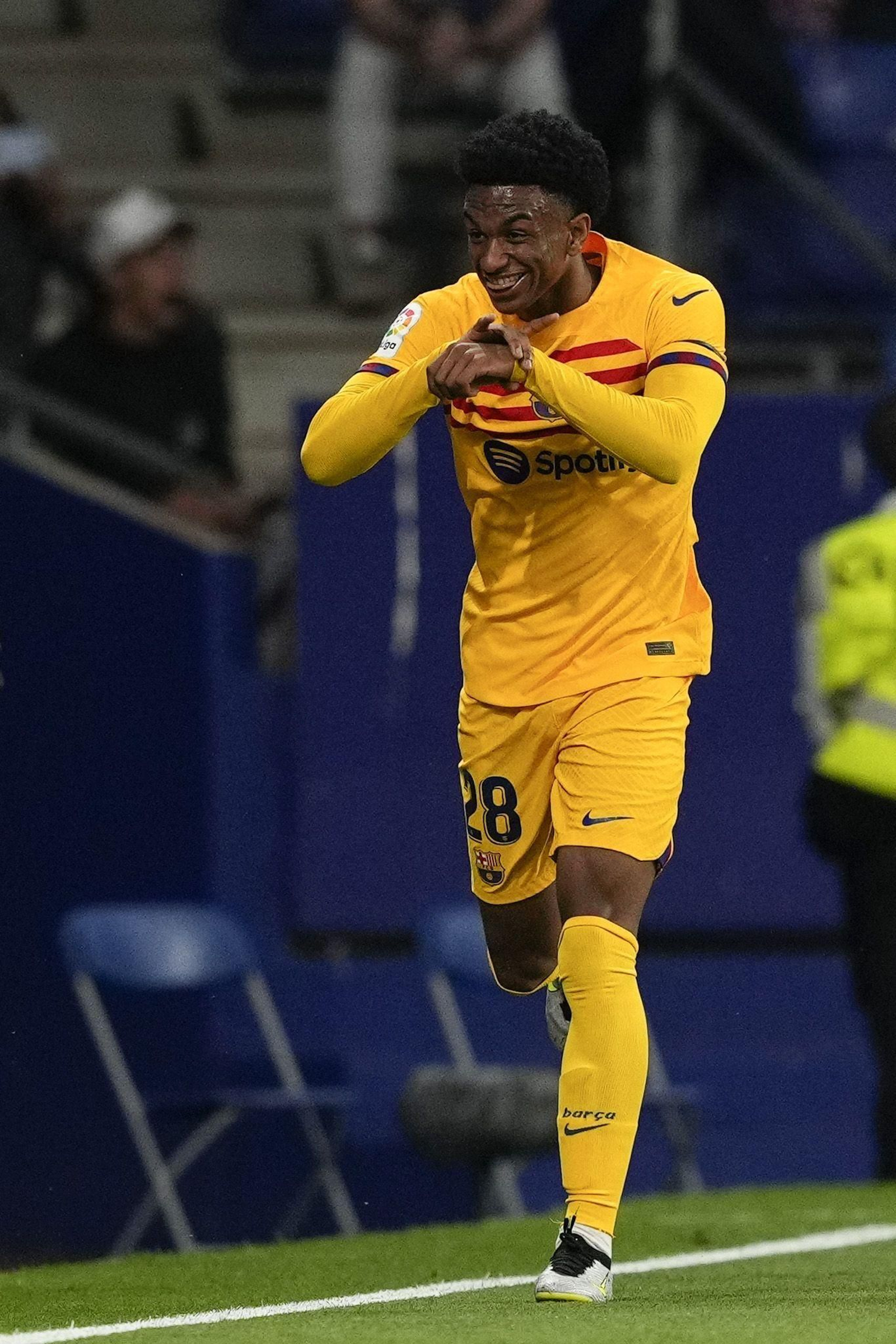 Las fotos de la celebración fallida del Barcelona ante el Espanyol