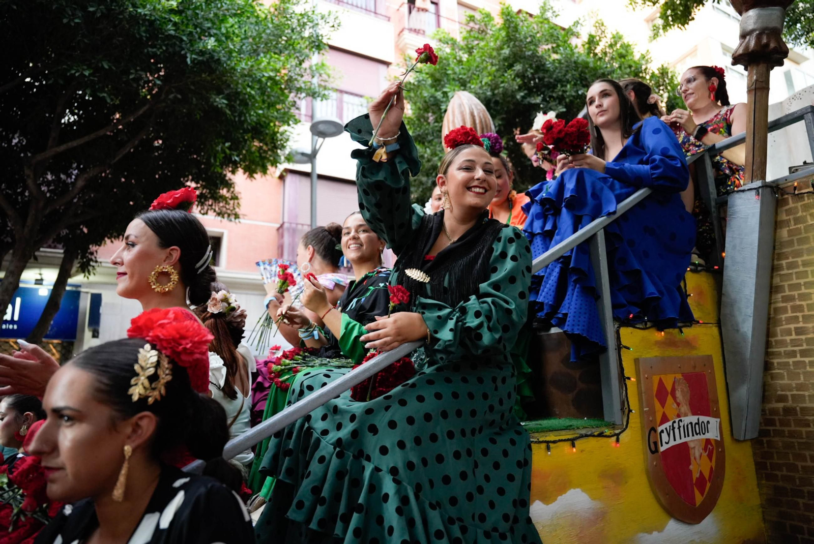 Así se ha vivido la Batalla de Flores en la Feria de Almería