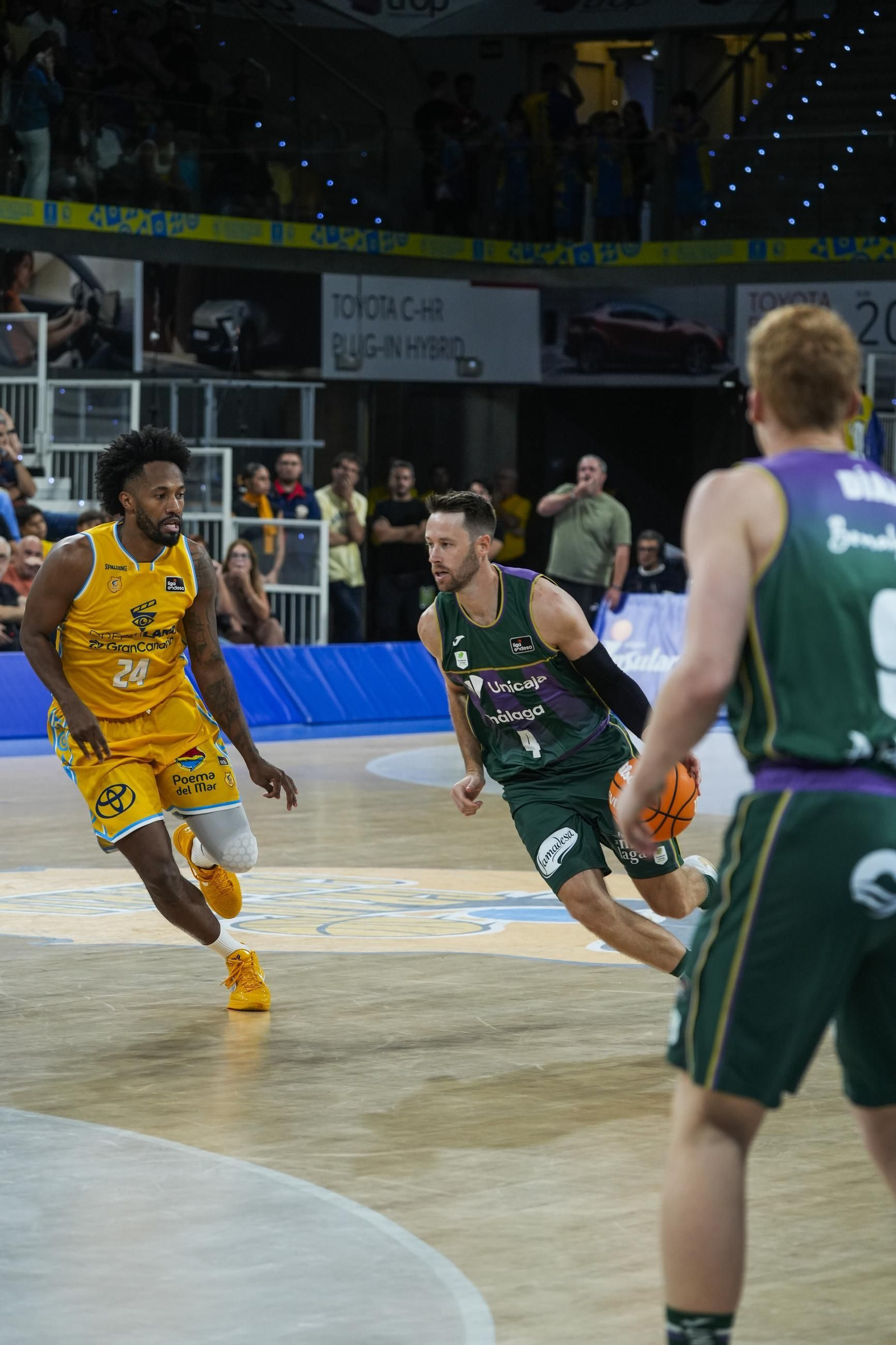 El Gran Canaria-Unicaja, en fotos