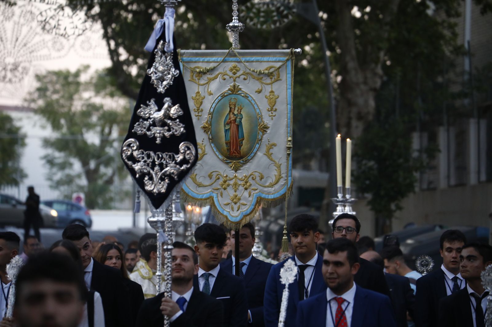 El traslado de la Virgen de la Fuensanta de Córdoba, en imágenes