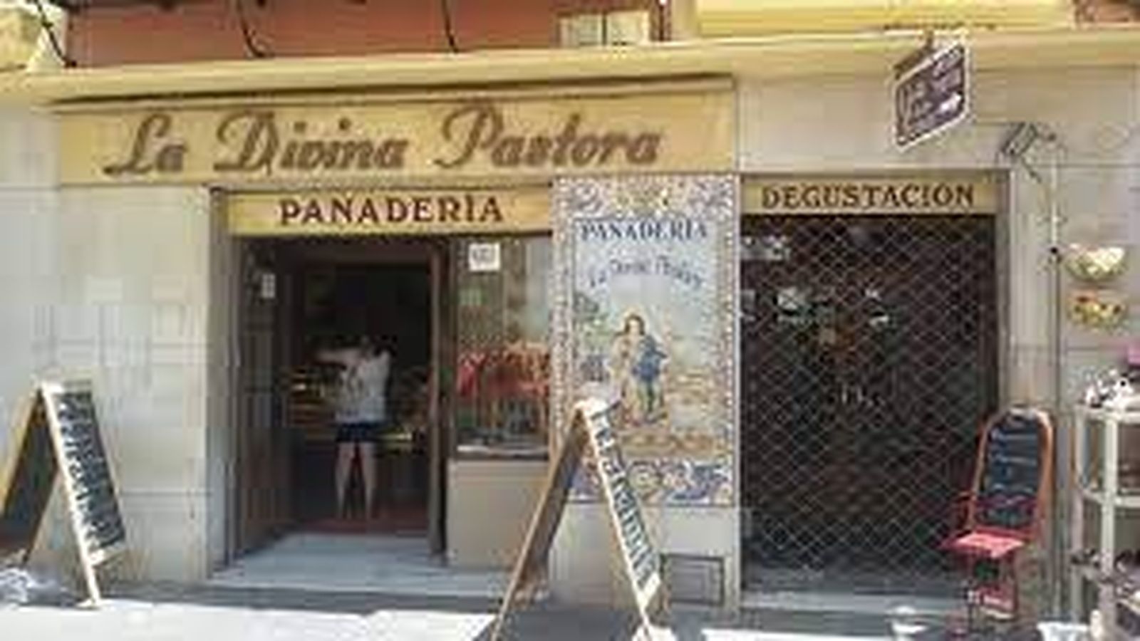 Una foto de la panadería La Pastora.