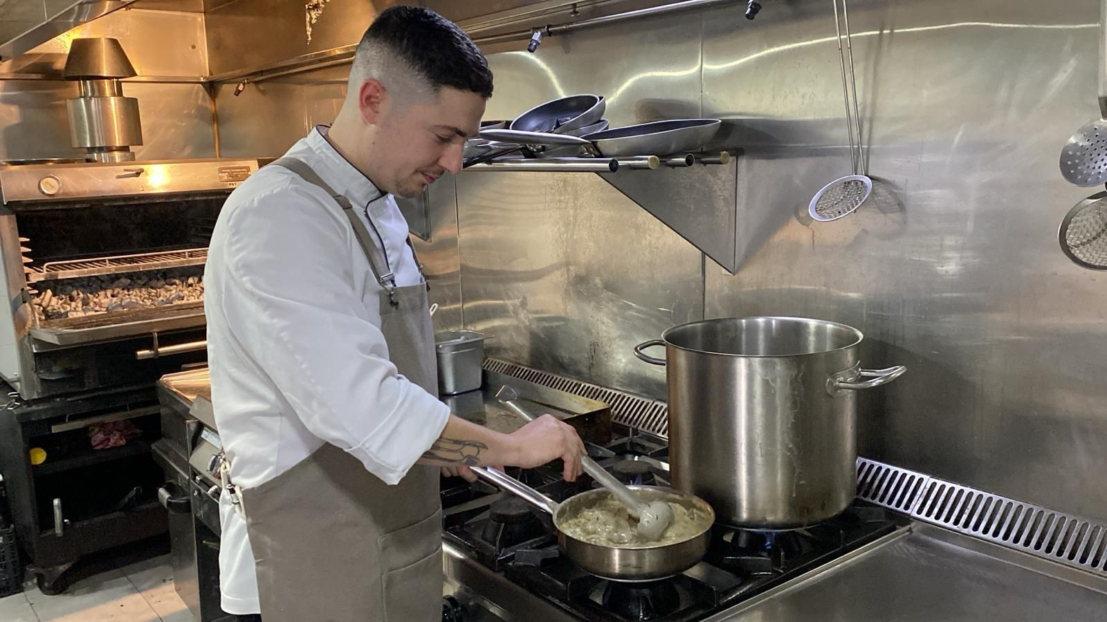 Las imágenes del impactante menú de Contrpaunto donde la trufa es la reina de la fiesta