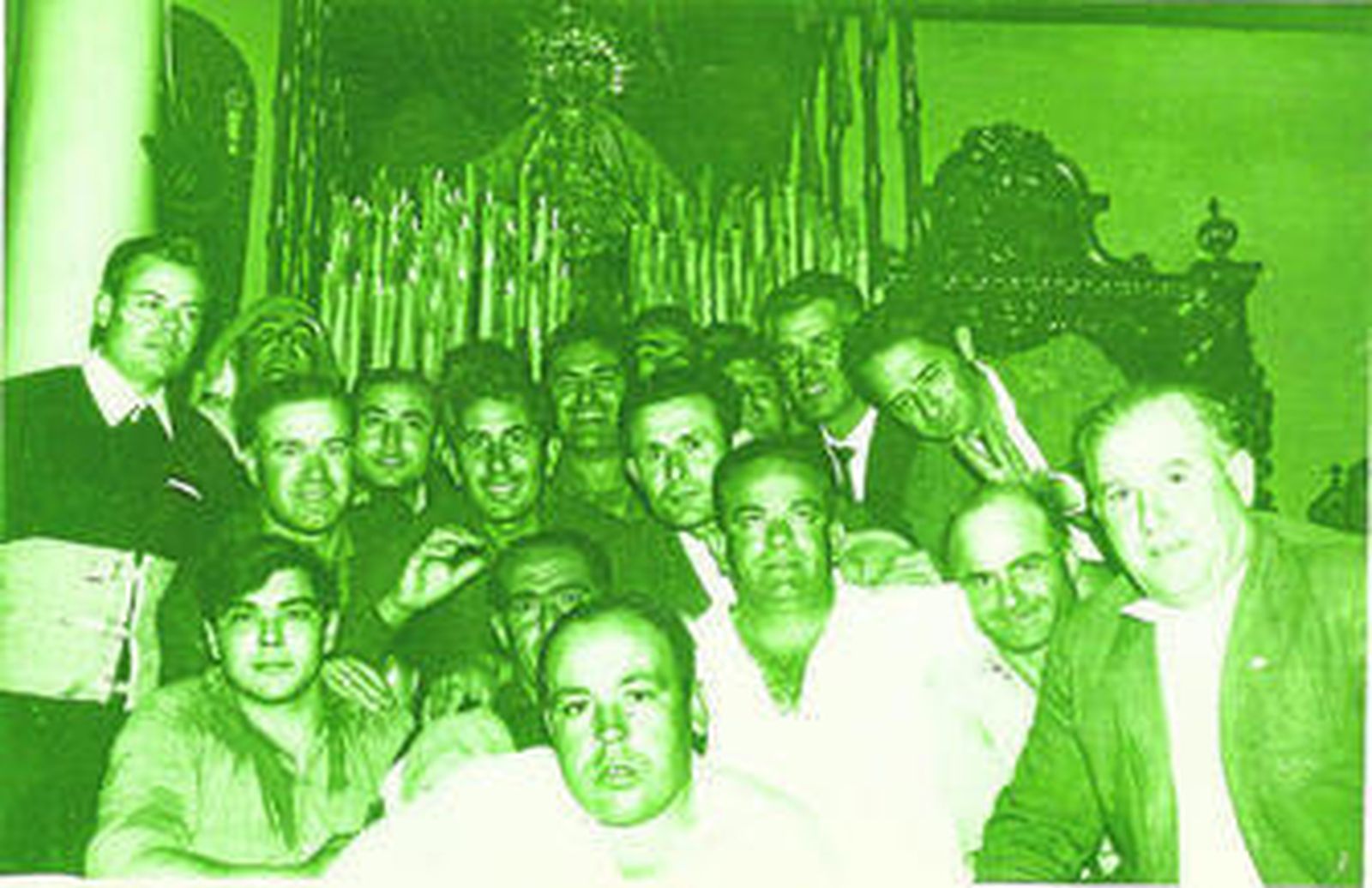 Primera cuadrilla del palio de Nuestra Señora de Belén.