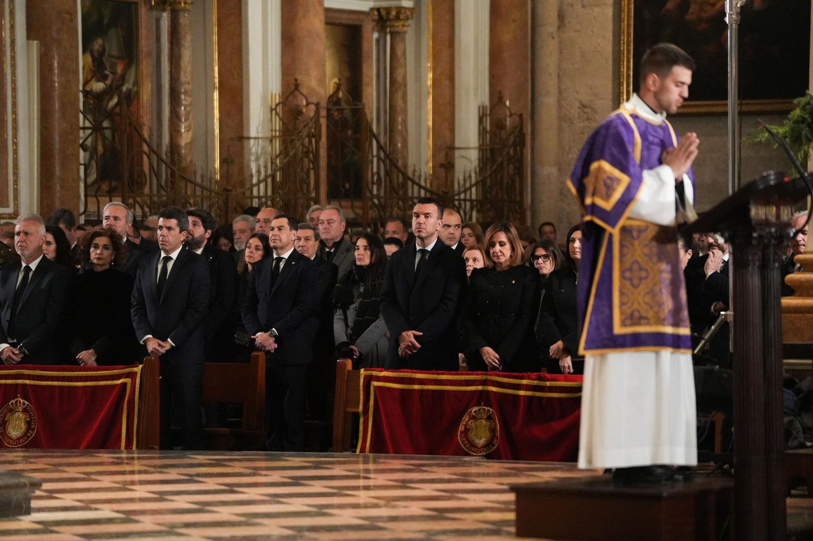 Las fotos de la misa funeral en Valencia por las víctimas de la DANA