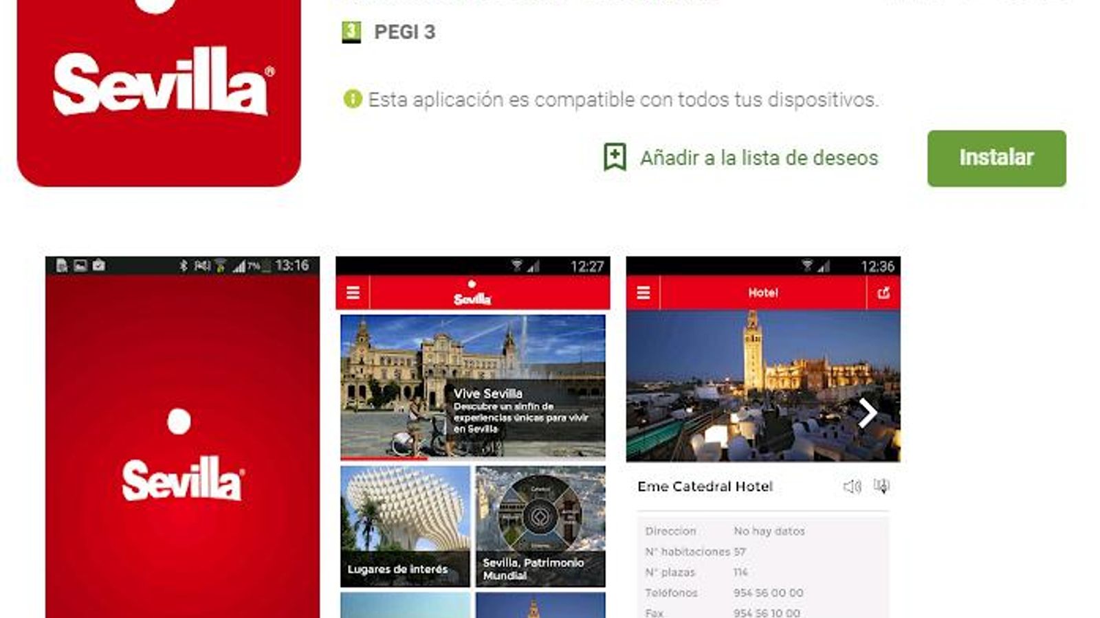 Imagen de la app Sevilla.