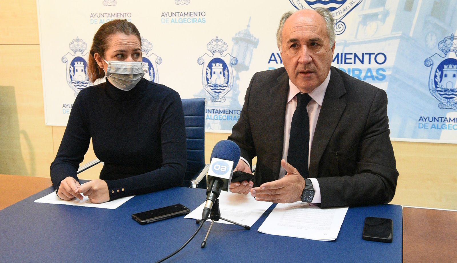 Paula Conesa y José Ignacio Landaluce.