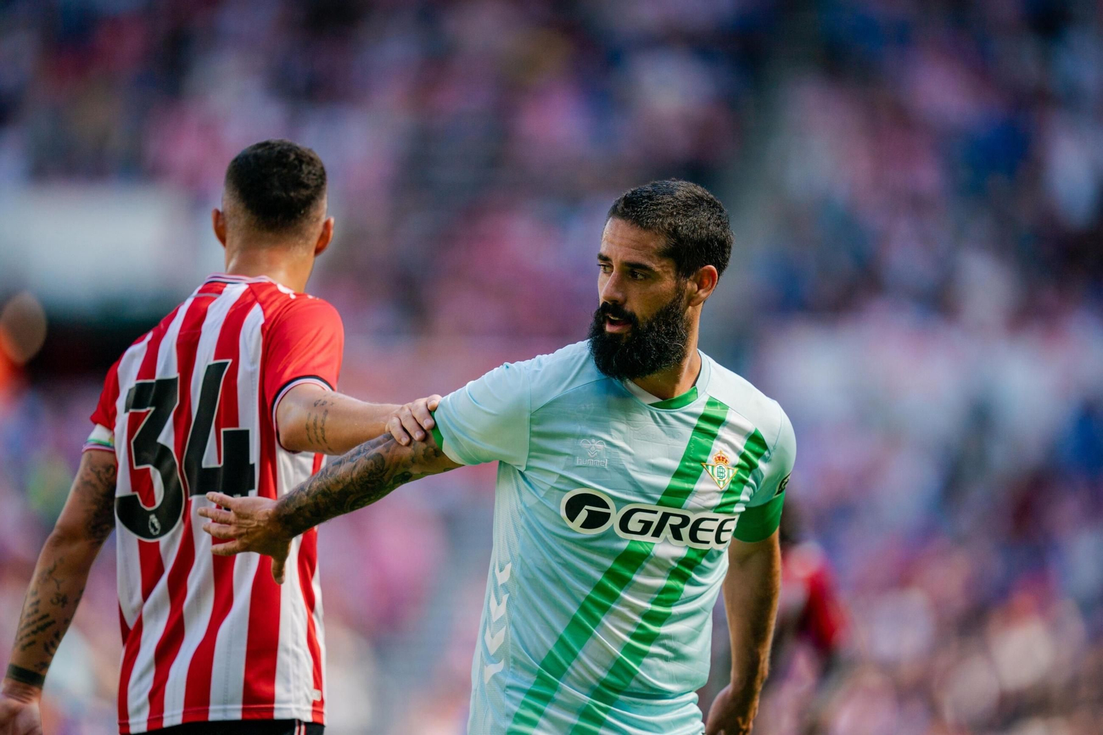 Isco, ante el Sunderland.