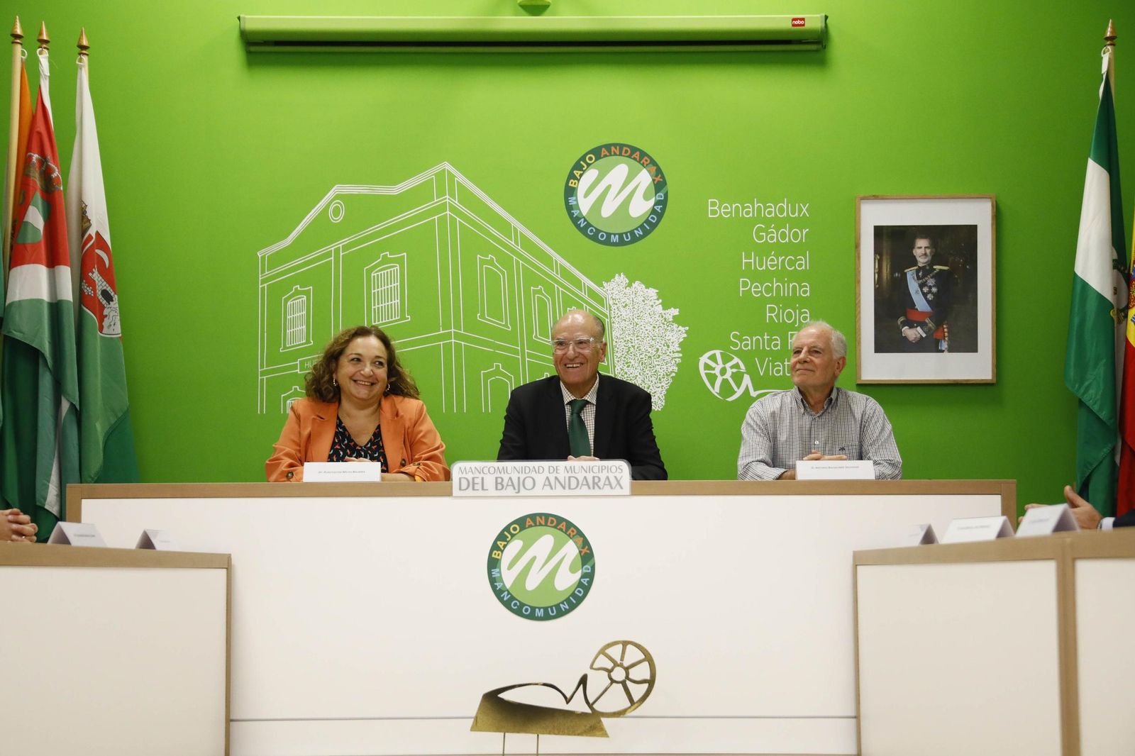 La inauguración de la nueva sede de la Mancomunidad del Bajo Andarax, en imágenes