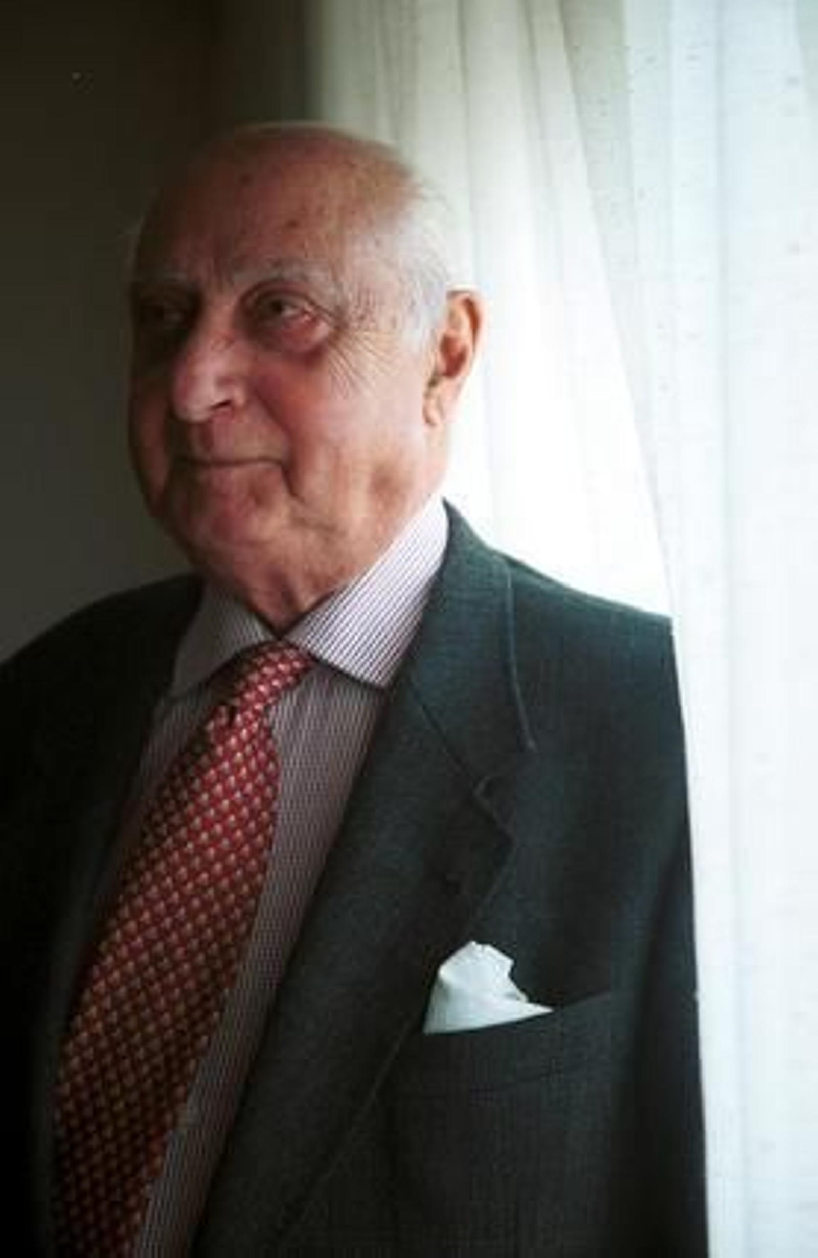 El General Manuel Esquivias Franco, Gobernador Militar de Sevilla en 1981 (año de la imagen: 2001).

Foto: EFE